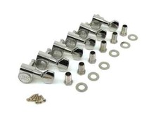 Wilkinson WJN07 Chrome Guitar Machine Heads Set of 6 Inline