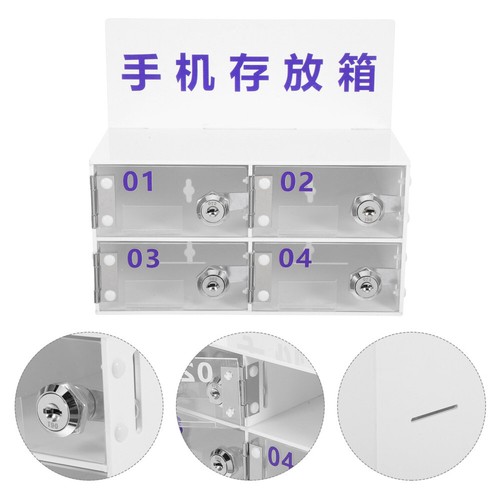 Mobile Phone Cabinet Staff Cell Holder for Classroom Storage Bins - 第 5/12 張圖片