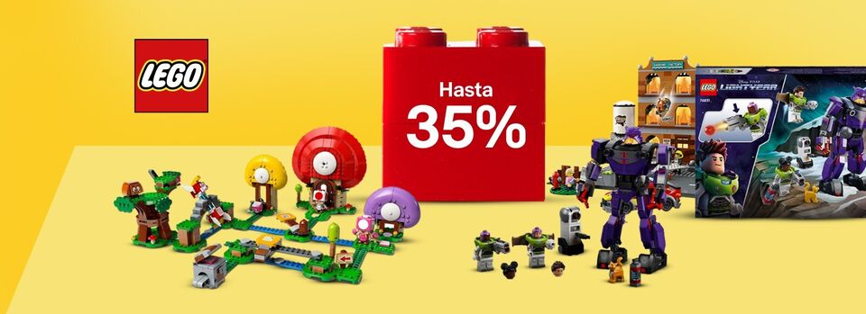 Descubre las ofertas - Consigue hasta un -35% en sets LEGO®