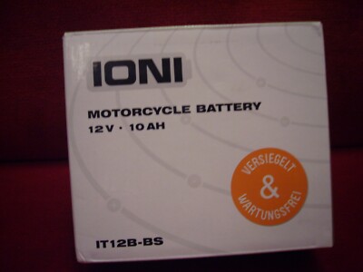 ioni it12b-bs 12v10Ah Batterie neu