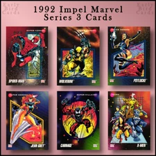 1992 Impel Marvel Universe Series 3 (1-200) / Pick Cards / Buy4+ Save20%