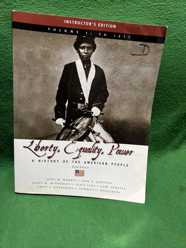 Liberty, Equality, Power: A History of the Ame- paperback, Murrin, 9780495903826 - 第 1/2 張圖片