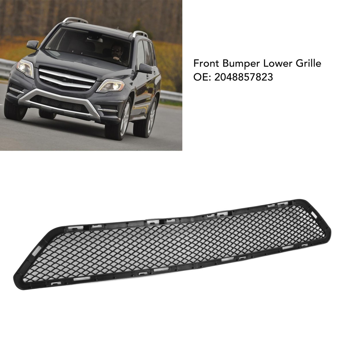 Front Bumper Lower Grille 2048857823 Lower Bumper Grille Trim for