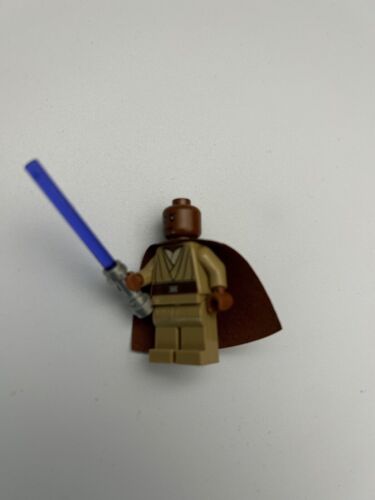LEGO Star Wars Minifigure Mace Windu NO CAPE Set 9526 Palpatines Arrest - Picture 1 of 2