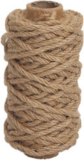 66Ft 4Mm Strong Natural Jute Twine Thick for Garden