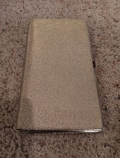 Vintage golden metallic clasp clutch purse formal evening wear Classic Supurb