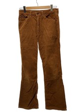 Levi's Straight Pants 32 Cotton BRW Solid