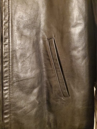 Nicole Farhi Oversized Lederjacke - Bild 3 von 22