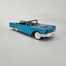 1958 Ford Thunderbird Promo Promotional Model Car Amt 125 Turquoise Friction 1958 Ford Thunderbird Promo Promotional Model Car Amt 125 Turquoise Friction