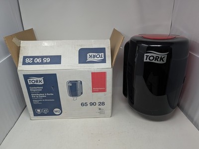 Tork 659028 M2 Performance Design Centerfeed Paper Towel Dispenser Black Red New