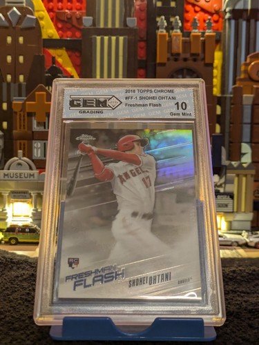 2018 Topps Chrome - Freshman Flash #FF-1 Shohei Ohtani (RC) Gem Mint 10