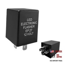 EP27 FL27 LED Electronic Flasher Relay, 5-Pin Car Flasher Relay Fix Turn 1 PCS