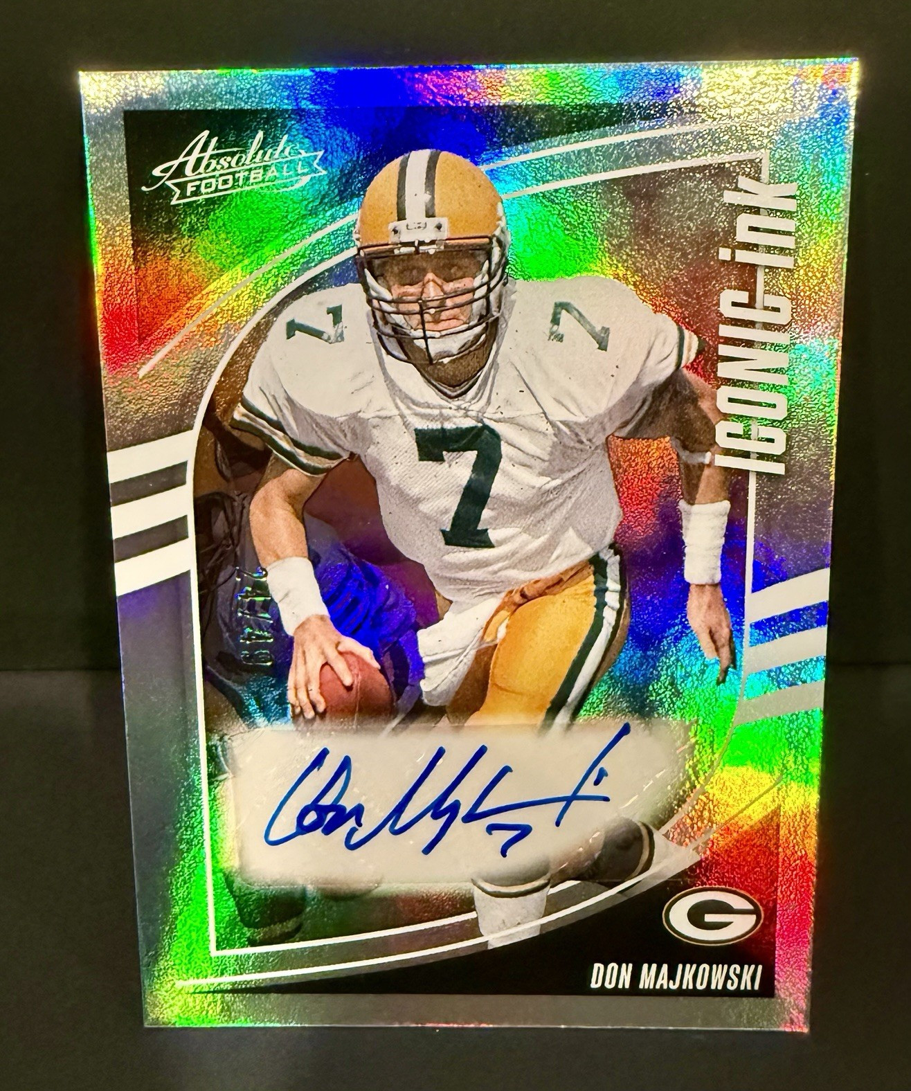 2025 Panini Absolute Iconic Ink Don Majkowski Packers Auto II-DMI