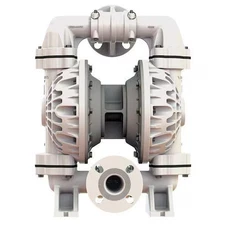 Versa-Matic E4pa5f5t9 Double Diaphragm Pump, Polypropylene, Air Operated, Ptfe,