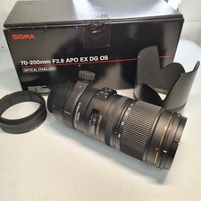 Sigma 70-200mm F2.8 APO EX DG OS obiettivo stabilizzatore ottico - per Nikon