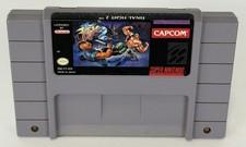 FINAL FIGHT 2 - SUPER NINTENDO SNES - CART ONLY *TESTED & WORKING*