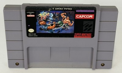 FINAL FIGHT 2 - SUPER NINTENDO SNES - CART ONLY *TESTED & WORKING*