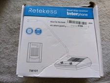 TW101 Easter Church Intercom Dualway Bank Store Window Counter Interphone System