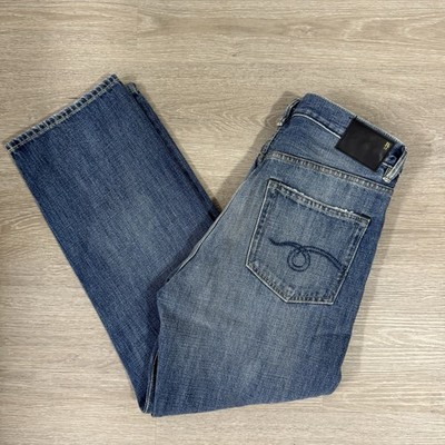 R13 Boyfriend High Rise Straight Leg Denim Jeans US Made Women's Size 28