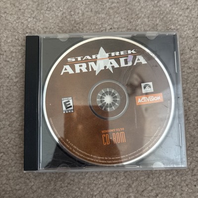 Star Trek Armada: Battle against Borg (PC, 2000) disc only jewel case  