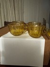 Federal Glass Tea Cups, In the Madrid Pattern from the 1930’s — photo 2