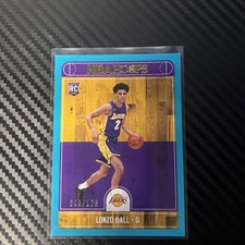 2017-18 Panini NBA Hoops - Lonzo Ball #252 Teal /125 (RC)