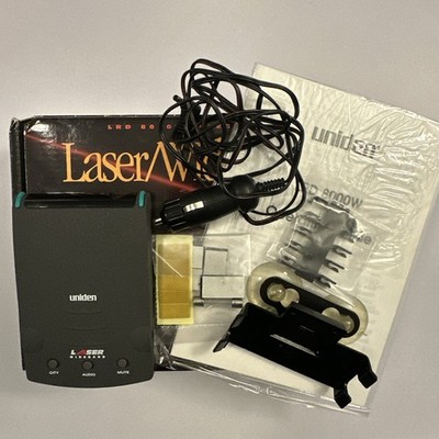 UNIDEN Stalker LRD8000W Laser Wideband Long Range Radar Detector Complete VG