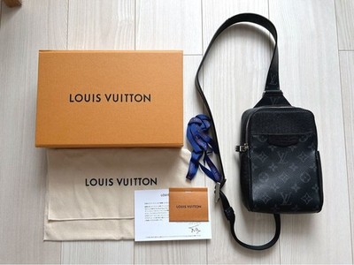 Louis Vuitton Eclipse Taigarama Noir Monogram Sling Bag M30741