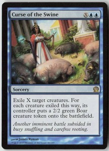 Curse of the Swine - Theros 46/249 Rare