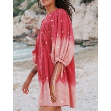 Christy Dawn Regan Dress XS NWT Garnet Ombre Organic Cotton Project Thrive
