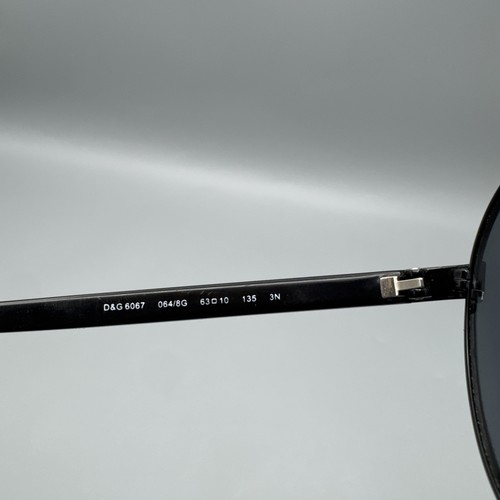 Dolce und Gabbana DG 6067 064/8G Pilotenbrille 63-10-135 NUR RAHMEN - Bild 7 von 9