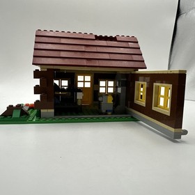 LEGO 5766 Log Cabin Creator 3 in 1 Incomplete No Box No Instructions