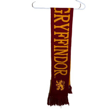 Wizarding World of Harry Potter Gryffindor Knit Scarf Red Yellow Universal