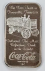 Vintage Coca Cola Knoxsville, Tennessee 75th Anniv 1 oz .999 Silver Art Bar