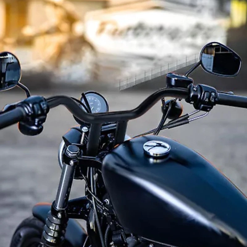 Motorcycles12" MX-T Bars Handlebar For Harley Sportster XL Iron Softail FAT BOY Foto 4 de 4