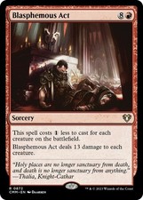 Blasphemous Act - 872 - NM - Commander Masters