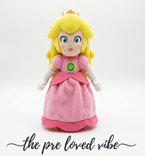 Nintendo Super Mario Princess Peach Stuffed Animal Anime Plush