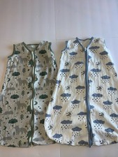 Yoofoss Baby Boys Sleep Sacks Size 12-18 Months Lot Of 2 Clouds, Forest Foxes