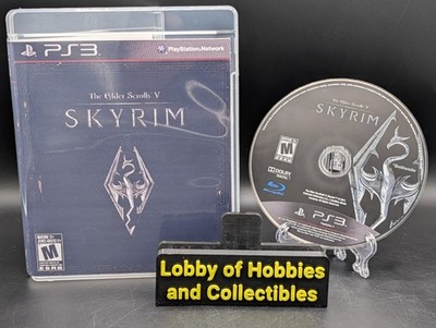 Elder Scrolls V Skyrim ( Playstation 3 PS3 ) Near Mint Disc - Reprinted Cover