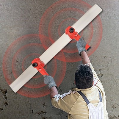 Electric Concrete Vibrator Screed Leveling Surface Scraper Power Finish Trowel