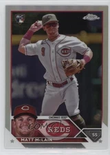 2023 Topps Chrome Update Refractor Matt McLain #USC200 Rookie RC