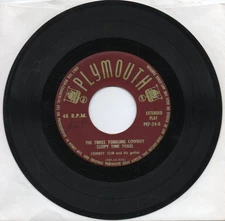 Cowboy Slim  The Swiss Yodeling Cowboy  EP on Plymouth Original 45