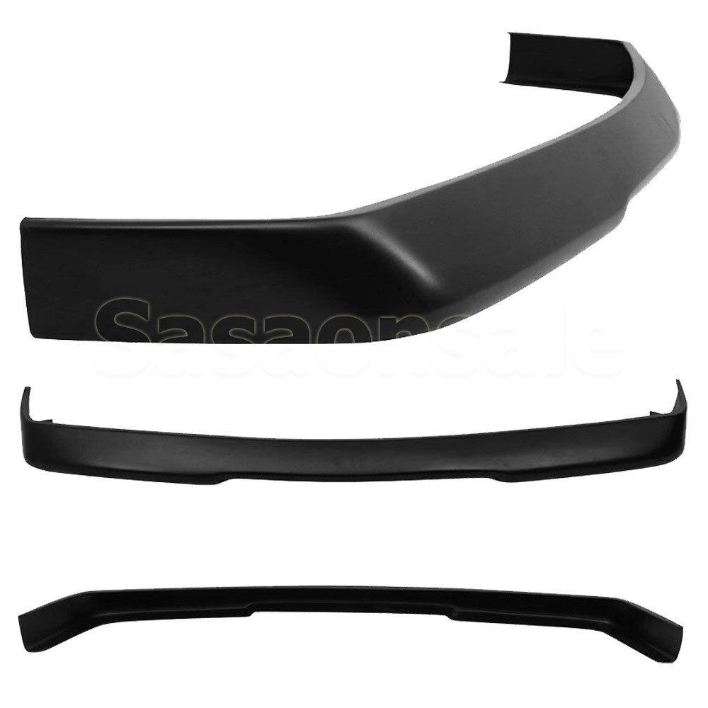 Front Bumper Lip Lower Splitter For 84-92 BMW E30 3-Series, PU