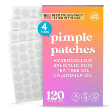 120 CT Pimple Patches for Face W/ Salicylic Acid, Tea Tree  Calendula Oil - Fou