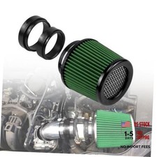 76mm 89mm 102mm Air Filter 3 3.5 4 Cold Air Intake Universal Clamp-on Green 76mm 89mm 102mm Air Filter 3 3.5 4 Cold Air Intake Universal Clamp-on Green