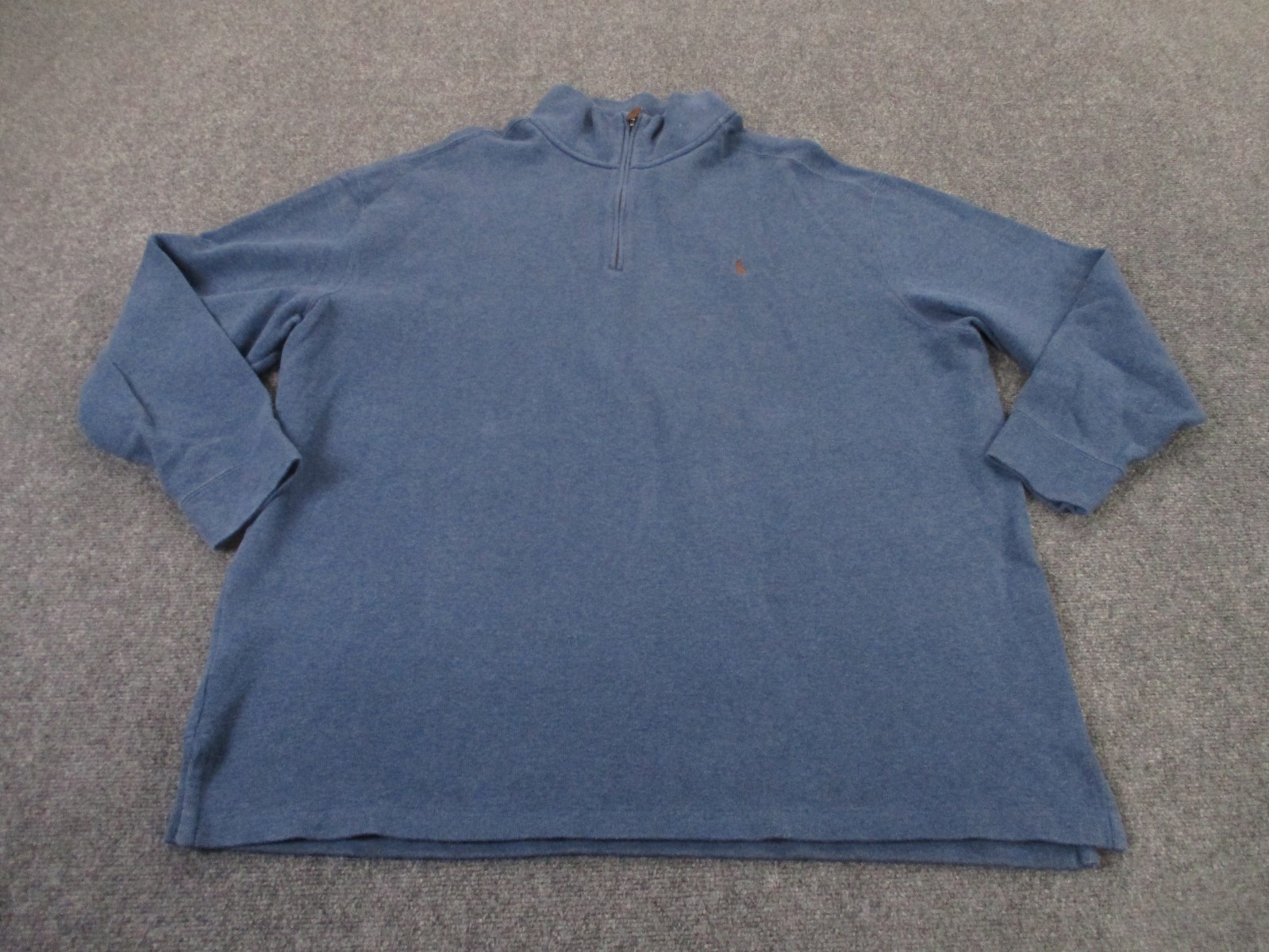 Polo Ralph Lauren Giacca Uomo 3XB Blu Outdoor Maglione Escursionismo Pony Logo Pullover