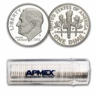 2012-S Roosevelt Dime 50-Coin Roll Proof (Silver)