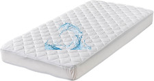 Waterproof Quilted RV Bunk Mattress Protector Pad for 30 X 75 Narrow Twin Camper