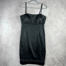 Calvin Klein Dress Women 10 Black Sleeveless Cocktail Formal LBD Sexy Date Night