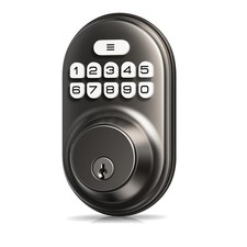 Advanced Weather-Resistant Keyless Door Lock with Backlit Keypad  Auto Lock